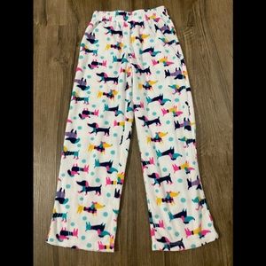 Girls Pajamas Weenie Dogs